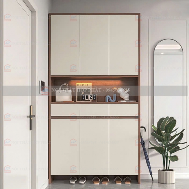 Tủ Giầy Hiện Đại Gỗ TGG022